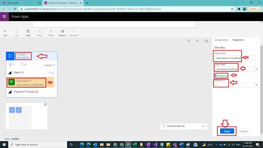 Understand BPF Stages and Data Steps in Dynamics CRM